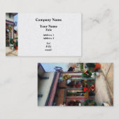 クリスマスショップ 名刺 (正面/裏面)