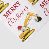 クリスマスショベル建築トラック 薄葉紙 (詳細)