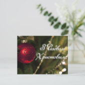 クリスマスシリーズ（ウクライナ語） シーズンポストカード (スタンド正面)