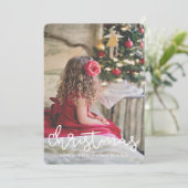 クリスマスシルバークローバーの追加フォトと名前 シーズンカード (スタンド正面)