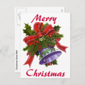 クリスマスシルバーベル シーズンポストカード (正面/裏面)