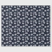 クリスマスシルバーベル ラッピングペーパー (フラット)