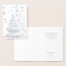 クリスマスシルバ素朴ーの木の手を引いた