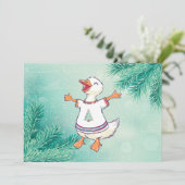 クリスマスシンガーおもしろいおもしろい シーズンカード (スタンド正面)