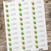 クリスマスシンプルかわいいお洒落クッキー切り抜き ラベル