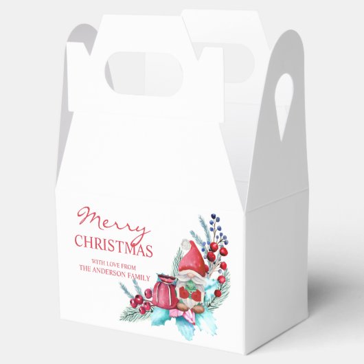 クリスマスシンボルと格言 フェイバーボックス (オープン)