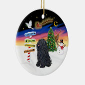 クリスマスシンボルや象徴- Puri セラミックオーナメント (右)