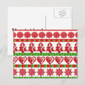 クリスマスシンボル ポストカード (正面/裏面)