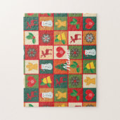 クリスマスシンボルMedley Art Thunder_Cove ジグソーパズル (縦)