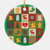 クリスマスシンボルMedley Art Thunder_Cove セラミックオーナメント (裏面)