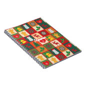 クリスマスシンボルMedley Art Thunder_Cove ノートブック (右側)