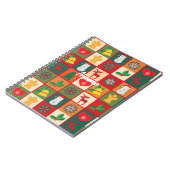 クリスマスシンボルMedley Art Thunder_Cove ノートブック (左側)