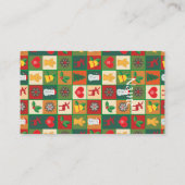 クリスマスシンボルMedley Art Thunder_Cove 名刺 (裏面)