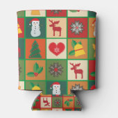 クリスマスシンボルMedley Art Thunder_Cove 缶クーラー (裏面)