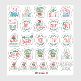 クリスマスシーカー シール