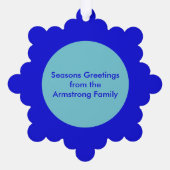 クリスマスシークリーチャーカスタムズ オーナメントカード (裏面)