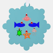 クリスマスシークリーチャーカスタムズ オーナメントカード (正面)