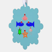 クリスマスシークリーチャーカスタムズ オーナメントカード (左)