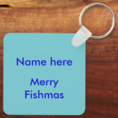 クリスマスシークリーチャーカスタムズ キーホルダー (裏面)