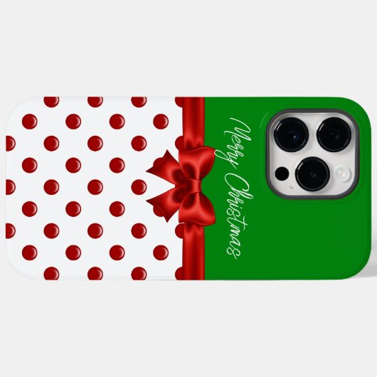 クリスマスシーズンのおもしろいケース – メイトiPhoneケース Case-Mate iPhoneケース (裏面 (横))