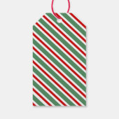 クリスマスシーズンのファラララ タイポグラフィー ギフトタグ (裏面)