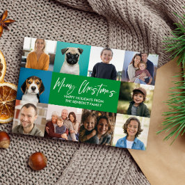 クリスマスシーズンのレビュー10写真ブルーパインズ シーズンカード