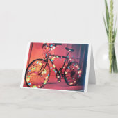 クリスマスシーズンの友人と家族のための時間 シーズンカード (正面)