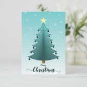 クリスマスシーズンの挨拶。 カード (スタンド正面)