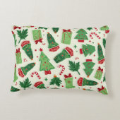 クリスマスシーズンの枕 アクセントクッション (裏面)