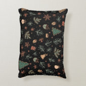 クリスマスシーズンの枕 アクセントクッション (裏面(縦))