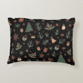 クリスマスシーズンの枕 アクセントクッション (裏面)