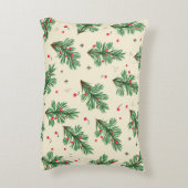クリスマスシーズンの枕 アクセントクッション (裏面(縦))