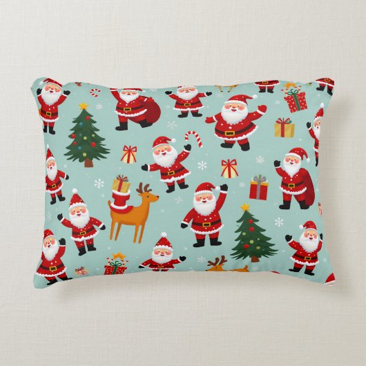 クリスマスシーズンの枕 アクセントクッション (正面)