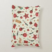 クリスマスシーズンの枕 アクセントクッション (裏面(縦))