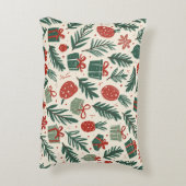 クリスマスシーズンの枕 アクセントクッション (裏面(縦))