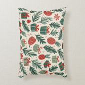 クリスマスシーズンの枕 アクセントクッション (正面(垂直))