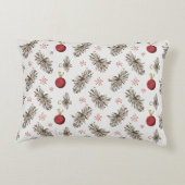 クリスマスシーズンの枕 アクセントクッション (裏面)