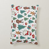 クリスマスシーズンの枕 アクセントクッション (裏面(縦))