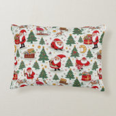 クリスマスシーズンの枕 アクセントクッション (裏面)
