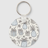 クリスマスシーズンの特別キーチェーン。 キーホルダー (裏面)