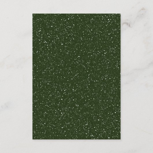 クリスマスシーズンウェディングRSVP 2 エンクロージャーカード (裏面)