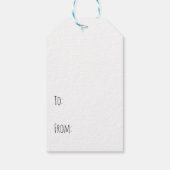 クリスマスシーズンギフトラベル ギフトタグ (裏面)