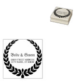 クリスマスシーズンフローラ装飾エレガントヴィンテージ ラバースタンプ (押印)