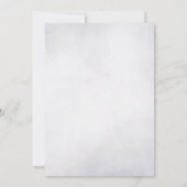 クリスマスシーズンブライダルシャワーブルンチティーパーティー 招待状 (裏面)