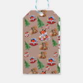 クリスマスシーズンレッド ギフトタグ (裏面)