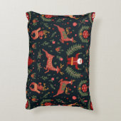 クリスマスシーズン用の枕 アクセントクッション (裏面(縦))