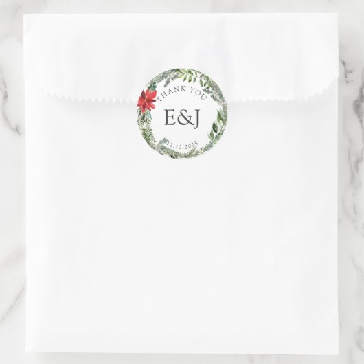 クリスマスシーズン結婚の代替 ラウンドシール (バッグ)