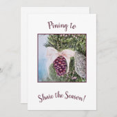 クリスマスシーズン シーズンカード (正面/裏面)