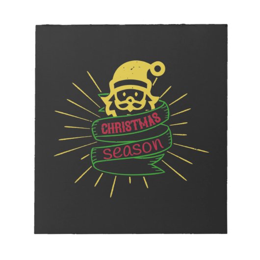 クリスマスシーズン ノートパッド (正面)