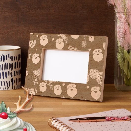 クリスマスシーズン レーザー彫刻フレーム